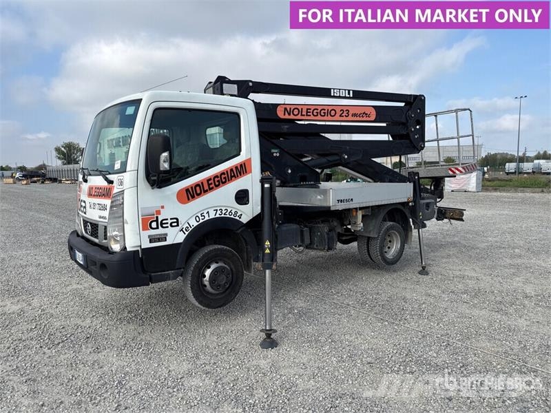 Nissan PNT 230 20.5 m on Nissan Cabstar NT400 Bucket Truc Plataformas aéreas montadas em camião