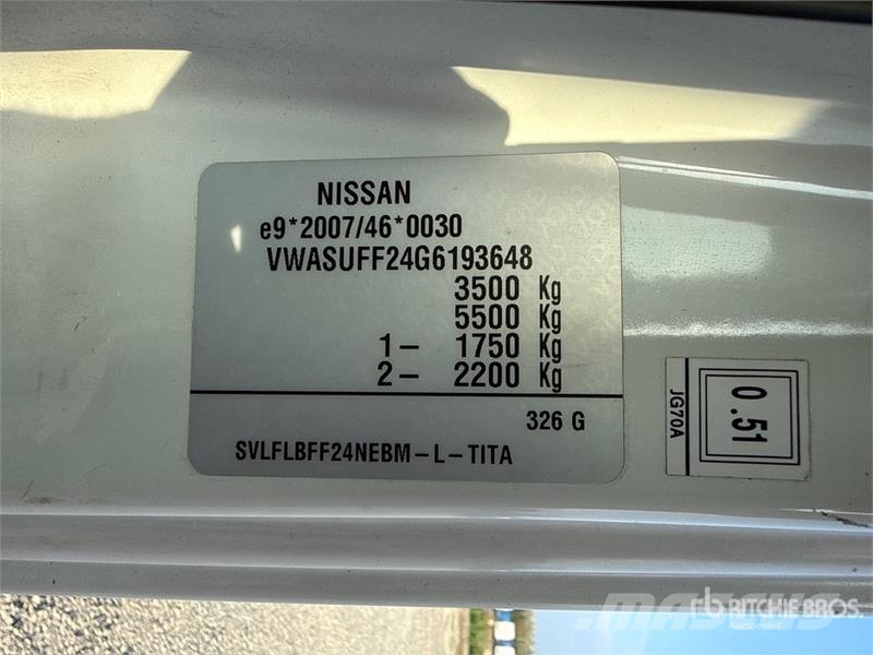 Nissan PNT205 NHD 18.1 m on Nissan Cabstar 35.12 Bucket T 트럭 탑재 고소작업대