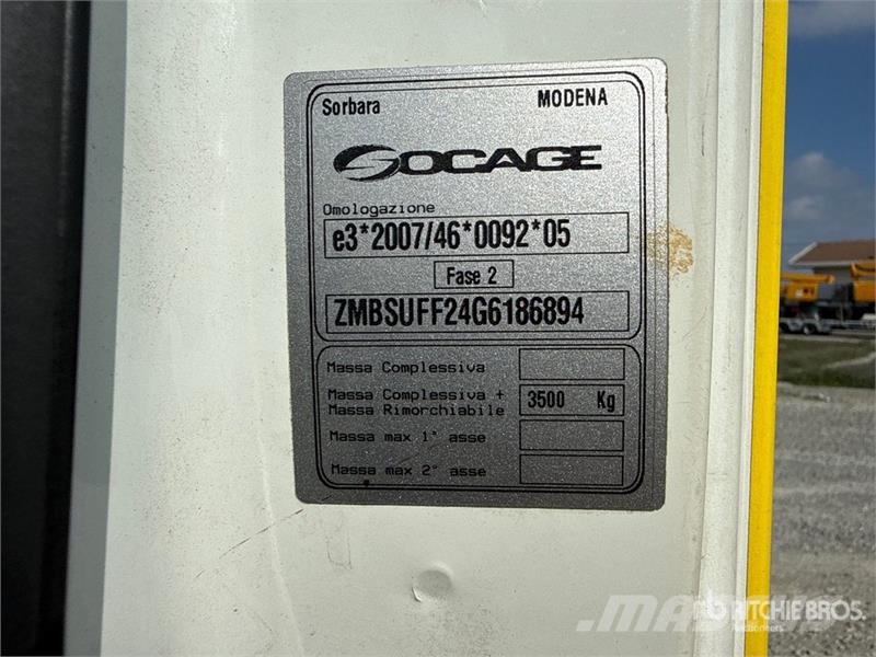 Nissan Socage DA320 20 m on Nissan Cabstar 35.12 Bucket T Avtokošare