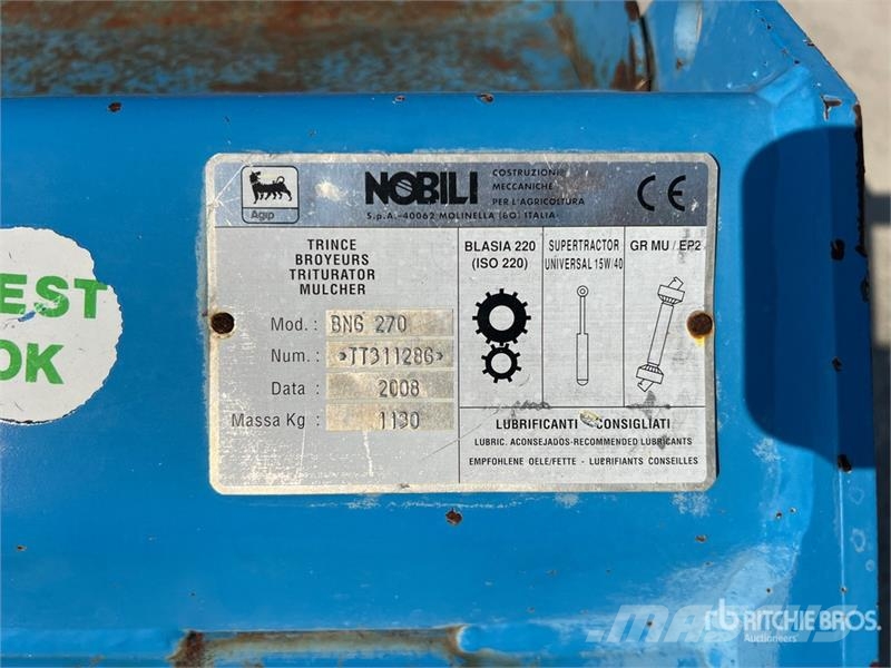 Nobili BNG270 Stalk Chopper Άλλα γεωργικά μηχανήματα
