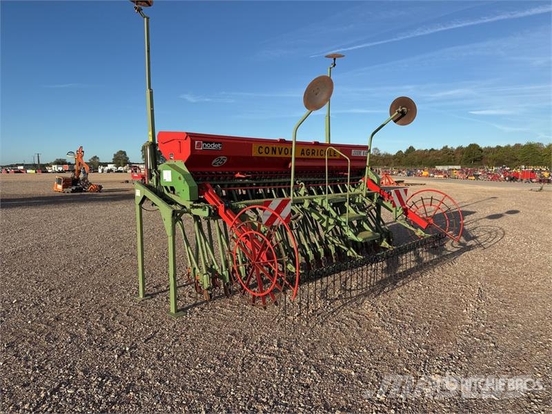 Nodet Logiseme M 4000 4100 mm 3-Point Semoir Seed Drill Perforatoare