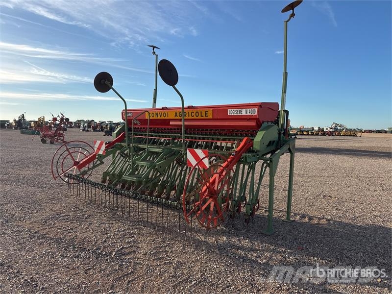 Nodet Logiseme M 4000 4100 mm 3-Point Semoir Seed Drill Perforatoare