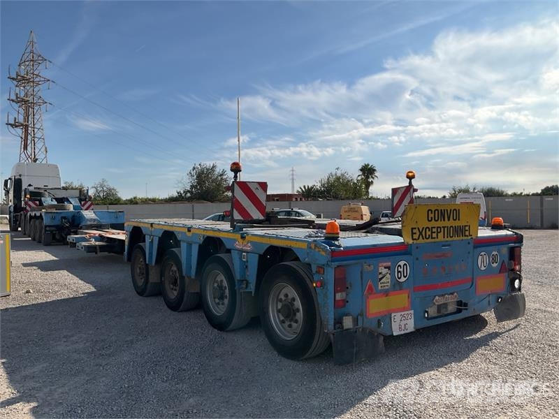 Nooteboom EURO 107 ton Quad/A Extendable with 3 Axle Dolly 3 低架裝載車