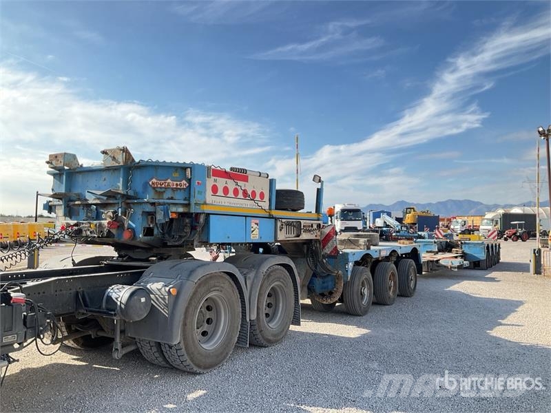 Nooteboom EURO 107 ton Quad/A Extendable with 3 Axle Dolly 3 低架裝載車