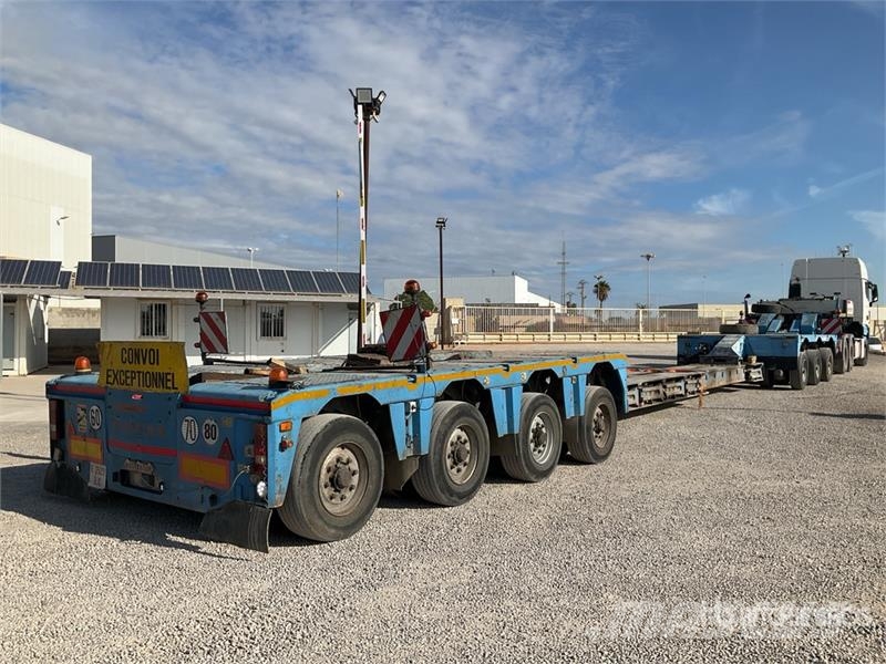 Nooteboom EURO 107 ton Quad/A Extendable with 3 Axle Dolly 3 低架裝載車