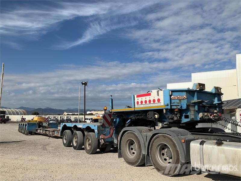 Nooteboom EURO 107 ton Quad/A Extendable with 3 Axle Dolly 3 低架裝載車