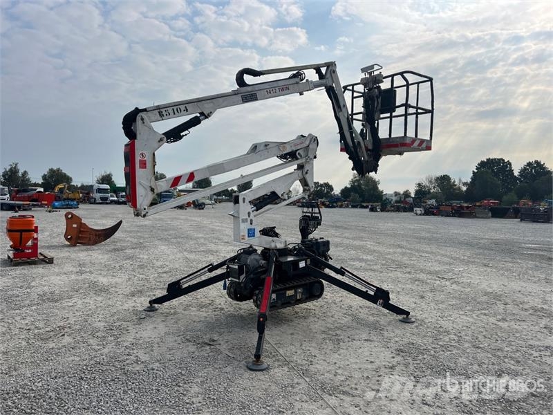 Oil & Steel Octopussy 14-12 Twin Crawler Diesel Articulating B Körüklü personel platformları
