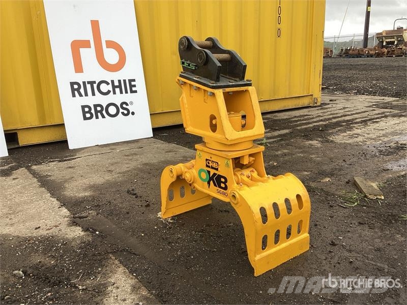 OKB SG80 Excavator Grapple Pinzas