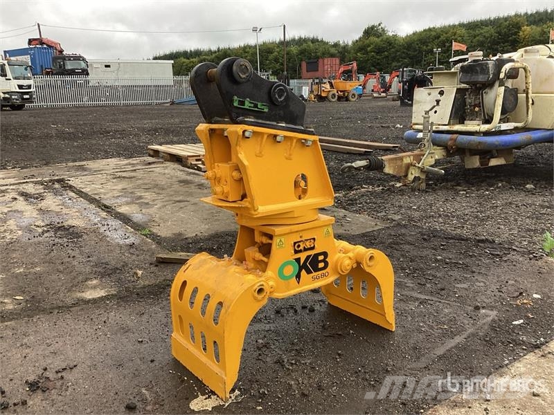 OKB SG80 Excavator Grapple Pinzas