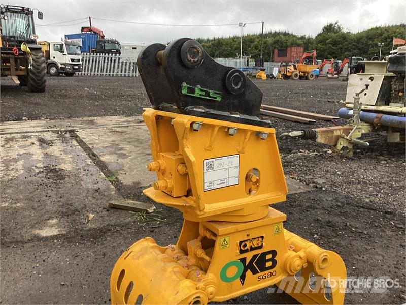 OKB SG80 Excavator Grapple Pinzas