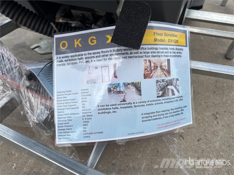  OKG DY-520 Autolaveuse Electrique (Non Utilise) Fl Overige aanhangers