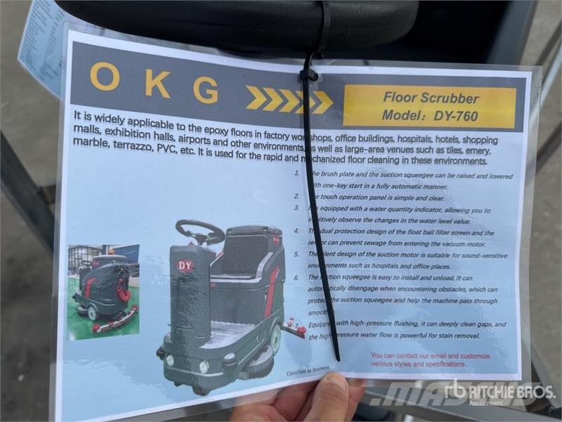  OKG DY-760 Electric Autolaveuse Electrique (Non Ut Overige aanhangers