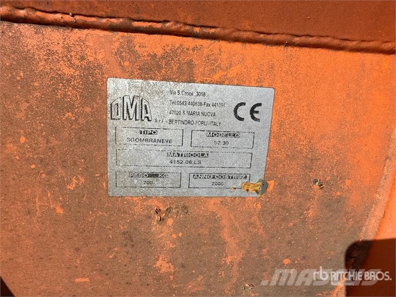  OMA S2.30 Snow Plow Kar küreme biçaklari
