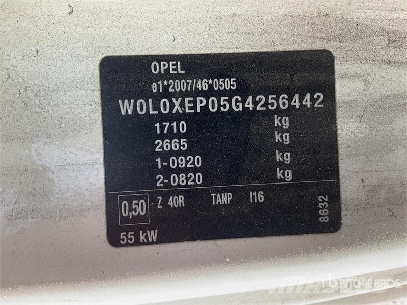 Opel CORSA-E-VAN Cargo Van Preču pārvadāšanas furgoni