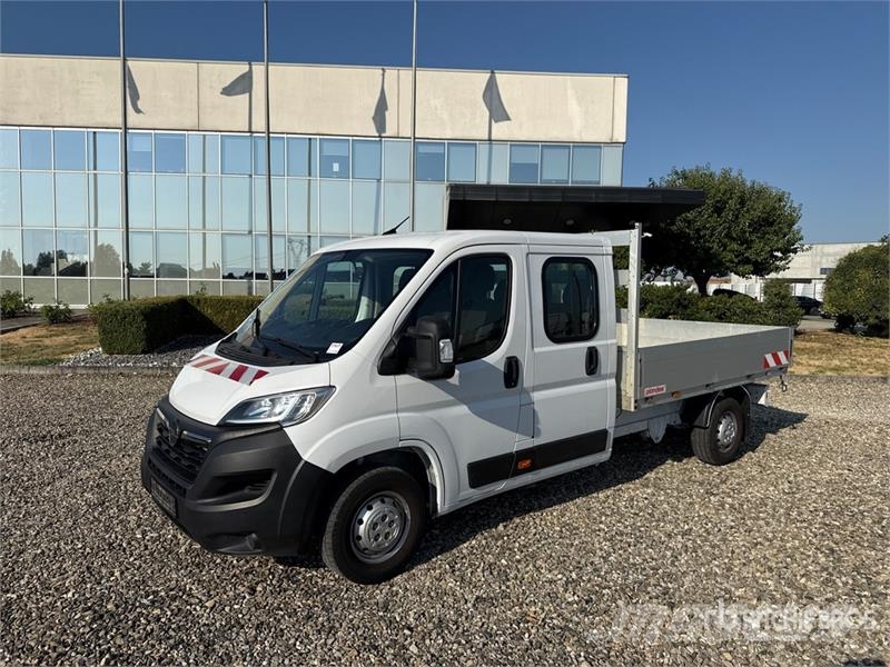 Opel Movano Crew Cab 2.2 103 KW DOKA PR L3 Flatbed Truc Platformas/izkraušana no sāniem