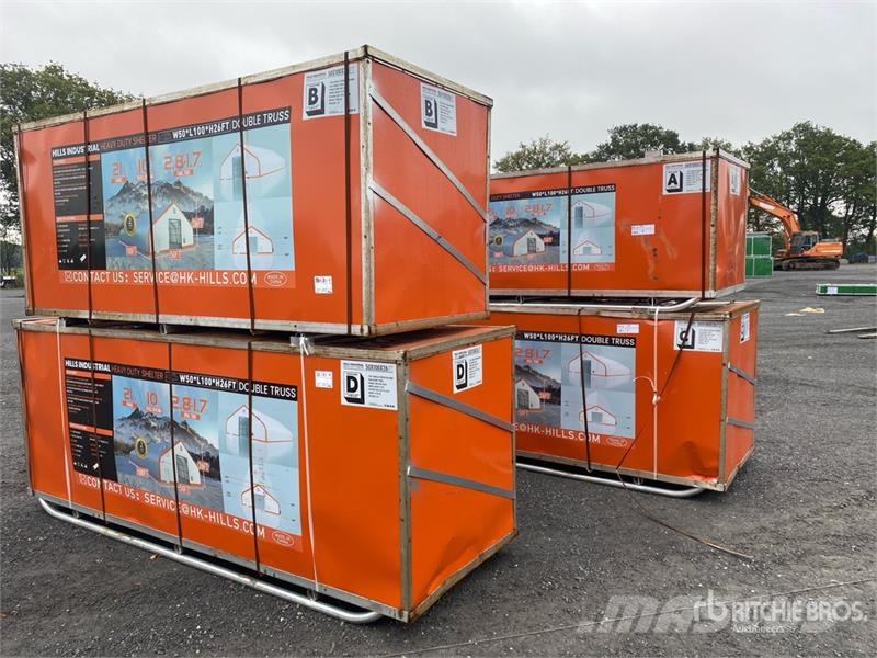  Orange tent hall, 4 boxes (A, B, C and D): Dimensi Sand- und Salzstreuer