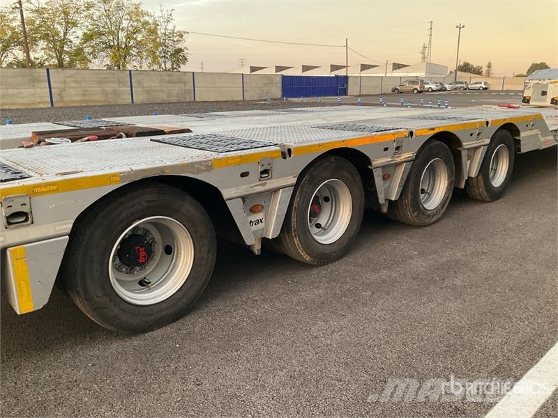Ozgul Treyler LW429 70 ton Quad/A Extendable Lowboy Trai 低架裝載車