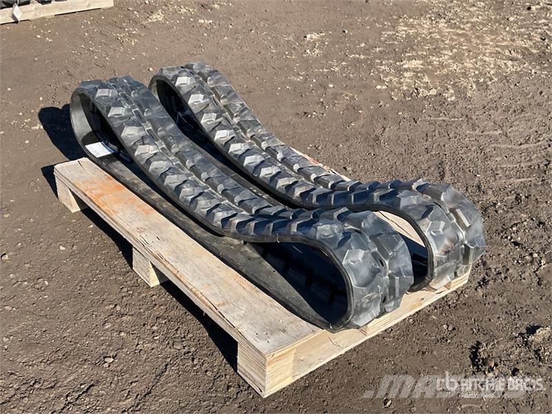 Pair of Rubber 230x35x96 Tracks (Unused) Other components