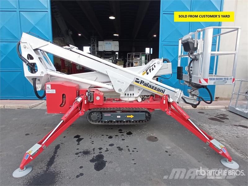 Palazzani TZX170 Crawler Articulating Boom Lift رافعات سلة مفصلية