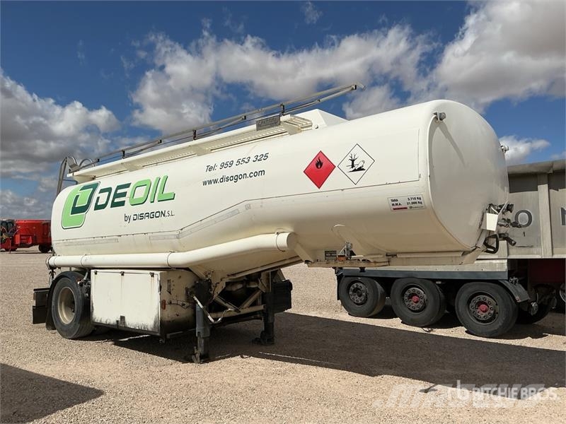  Parcisa CA1ED 23000 L S/A Tanker Trailer Tankwagen