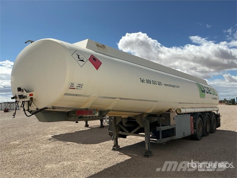  Parcisa CCAE150/188 38000 L Tri/A Tanker Trailer Tankwagen