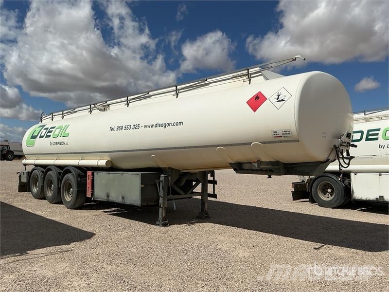  Parcisa CCAE150/188 38000 L Tri/A Tanker Trailer Tankwagen