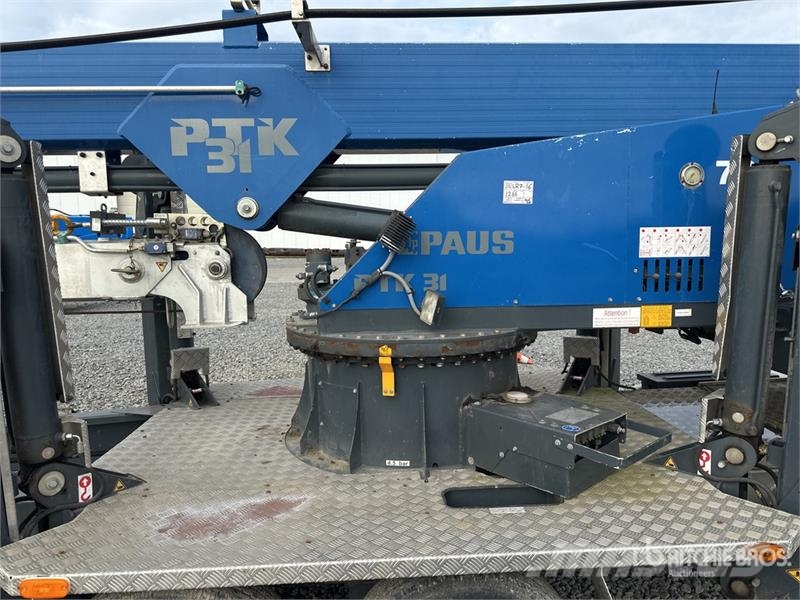 Paus PTK31 T/A Material Hoist Lyftblock, vinschar och materialhissar
