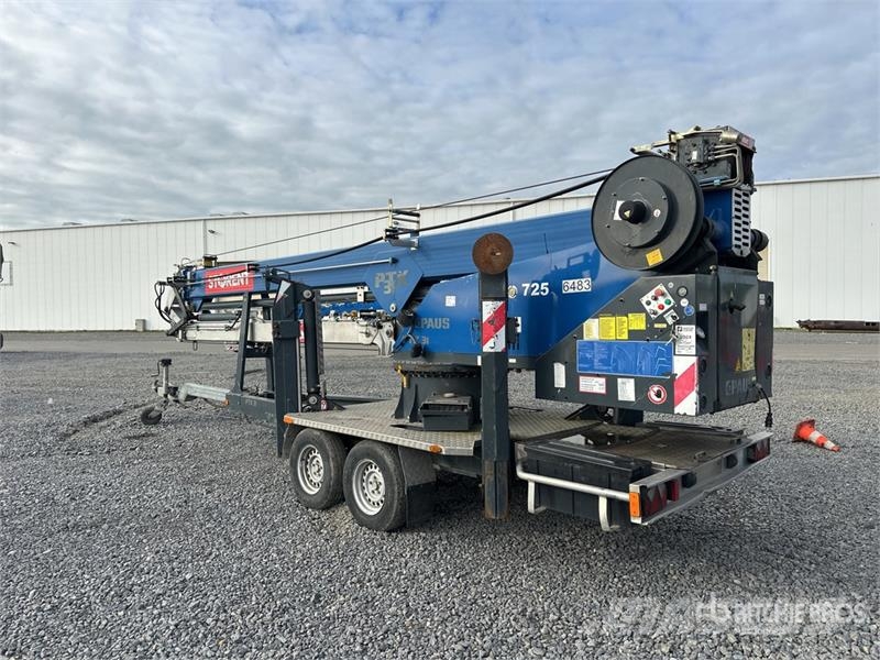 Paus PTK31 T/A Material Hoist Lyftblock, vinschar och materialhissar