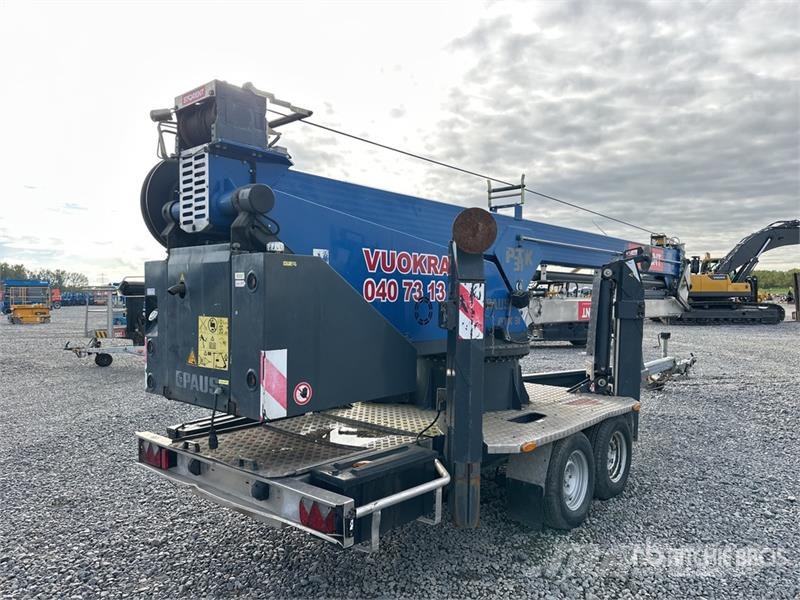 Paus PTK31 T/A Material Hoist Lyftblock, vinschar och materialhissar