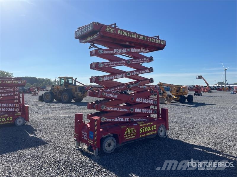 PB S171-12ES Electric 5710 kg Scissor Lift Piattaforme a pantografo