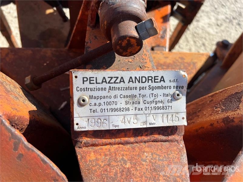 Pelazza 4V5 Snow Plow Chasse neige
