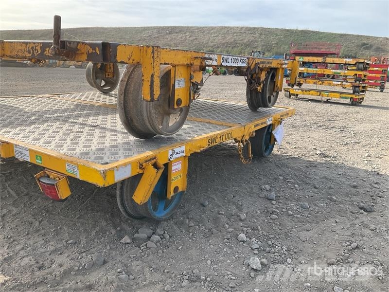  Permaquip Dual-Purpose Rail Trolley (Quantity of 2 مقطورات أخرى