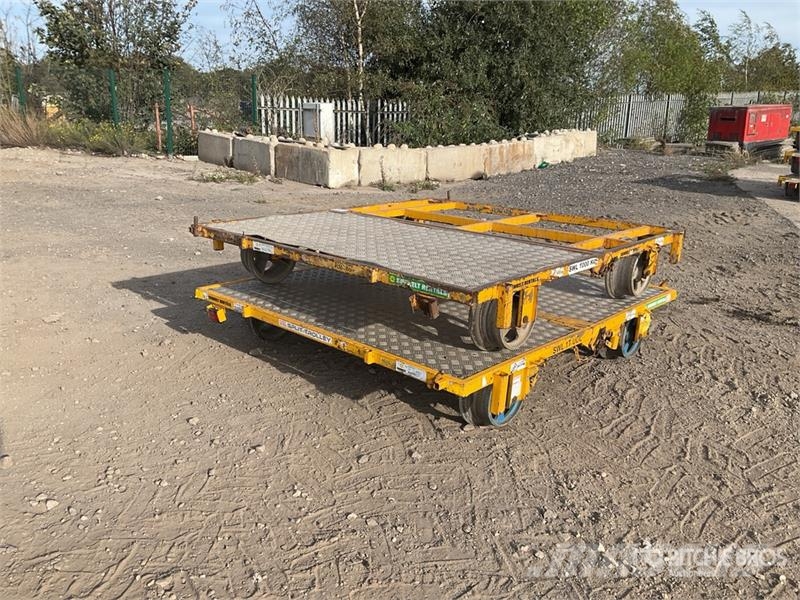  Permaquip Dual-Purpose Rail Trolley (Quantity of 2 مقطورات أخرى