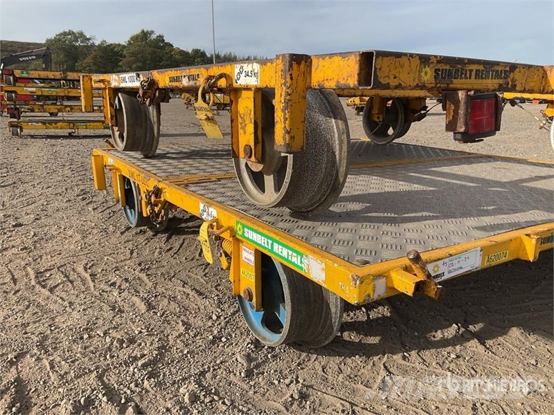 Permaquip Split trolley Dual-Purpose Rail Trolley Další přívěsné vozíky