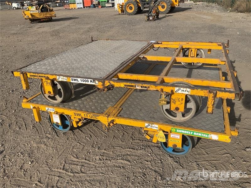 Permaquip Split trolley Dual-Purpose Rail Trolley Další přívěsné vozíky