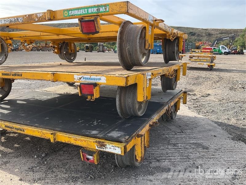 Permaquip Split trolley Dual-Purpose Rail Trolley Další přívěsné vozíky