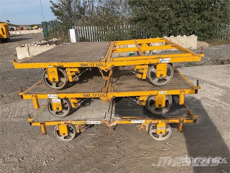 Permaquip Split trolley Dual-Purpose Rail Trolley Další přívěsné vozíky