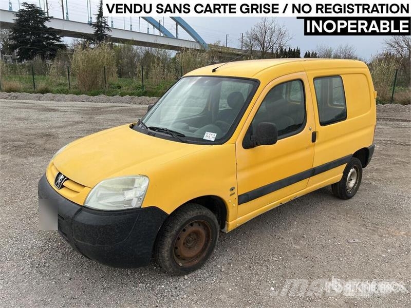 Peugeot Partner 1.6HDI Vehicule Utilitaire Cargo Van (Inop Κλούβες με συρόμενες πόρτες