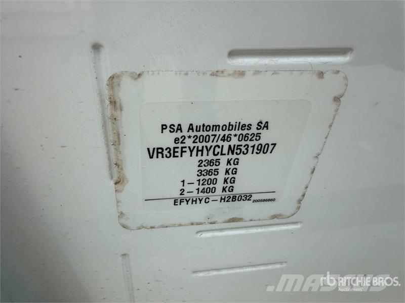 Peugeot Partner Vehicule Utilitaire Cargo Van Gesloten bedrijfswagens