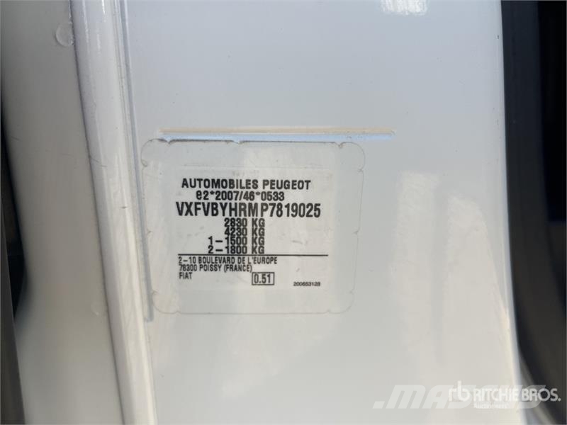 Peugeot Passenger Van Utilitaire