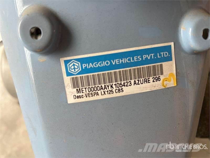 Piaggio Vespa LX125 Vehicule De Loisirs Utility Vehicle Pomoćne mašine