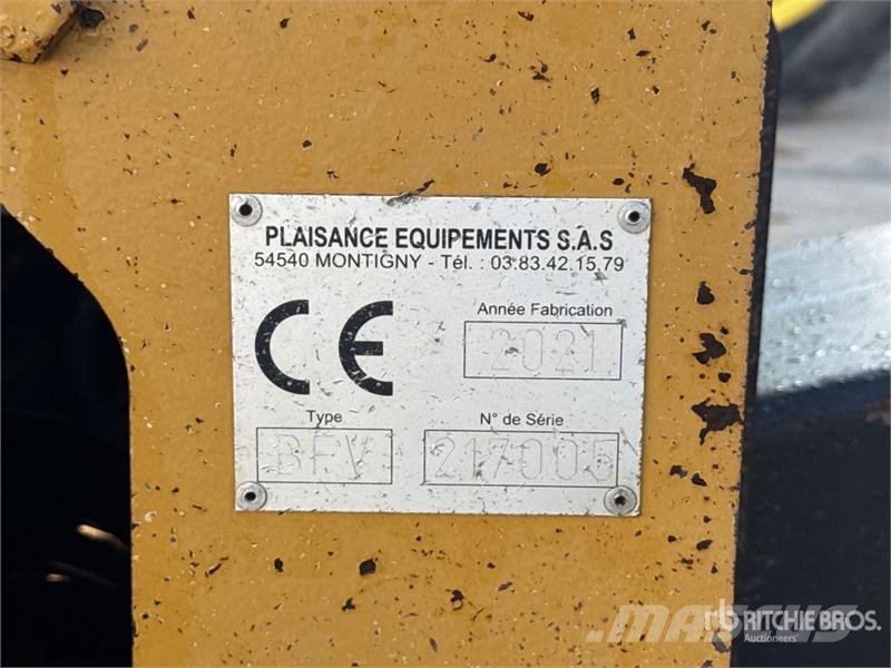 Plaisance Variotrac 180H Broyeur Forestier Shredder آلات تمزيق المخلفات