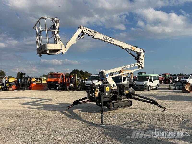 Platform Basket SPIDER 18-90 Crawler Articulating Boom Lift Zglobne dvižne ploščadi
