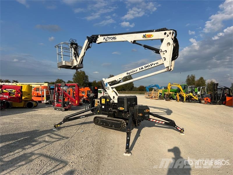 Platform Basket SPIDER 18-90 Crawler Articulating Boom Lift Zglobne dvižne ploščadi