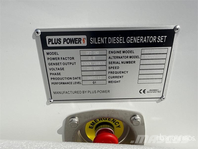 Plus Power GF2-180 Generadores diésel
