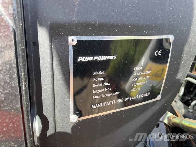 Plus Power TT604 4WD Tractor (Unused) Traktorer
