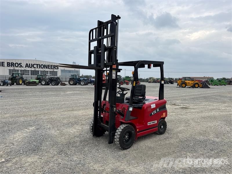 Plus Power VTE 15 1500 kg Electric Forklift (Unused) Električni viljuškari