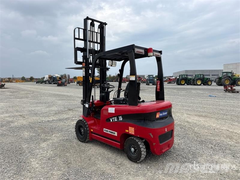 Plus Power VTE 15 1500 kg Electric Forklift (Unused) Električni viljuškari