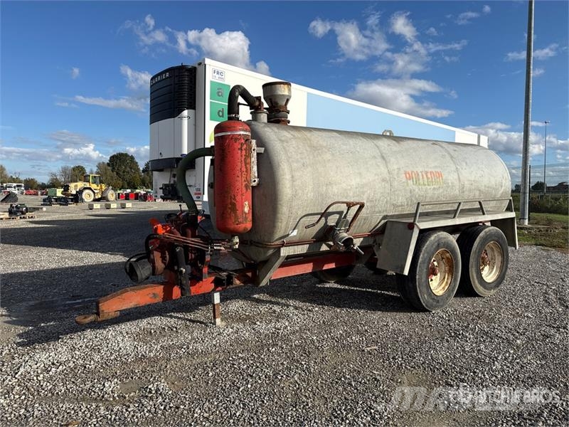  Polledri Manure Spreader معدات توزيع السماد العضوي