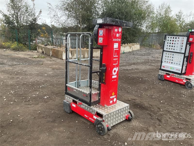Pop Up IQ Lift Pro 7 Vertical Mast Lift Jarbolne penjajuće platforme
